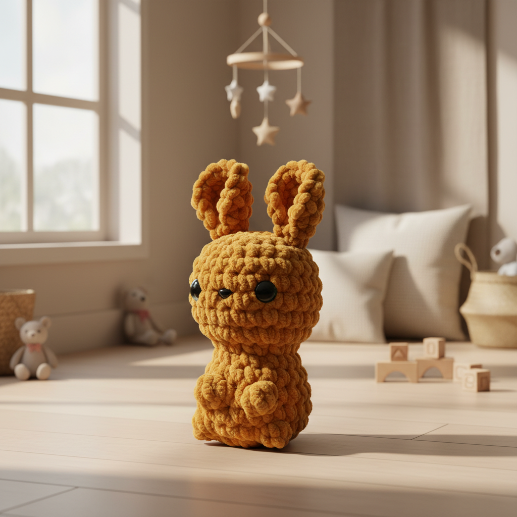 Amigurumi Coelho Mostarda