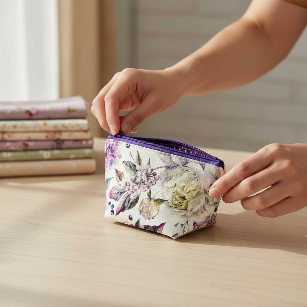 Bolsa JASMIM Florido Lilás