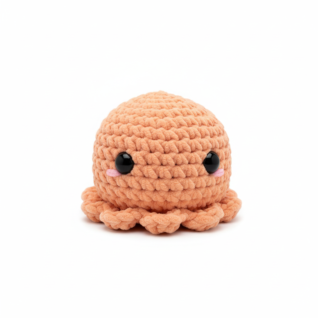 Amigurumi Polvo Salmão