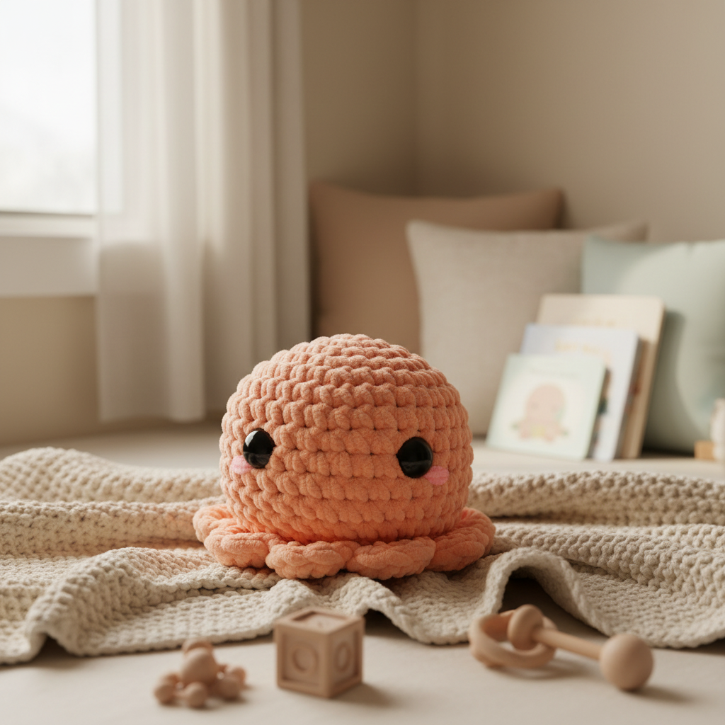Amigurumi Polvo Salmão
