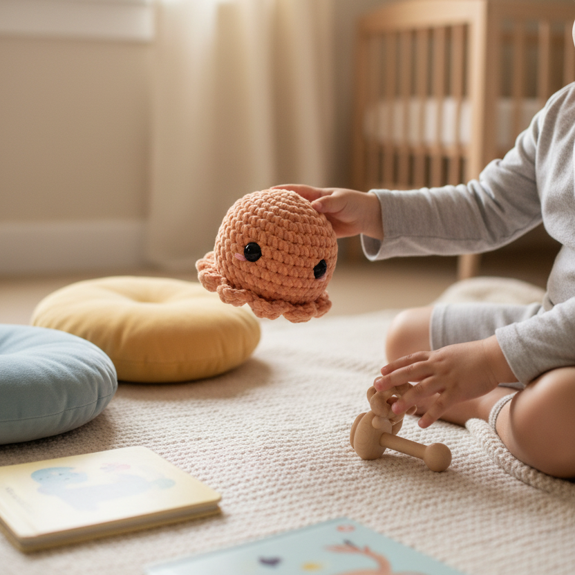 Amigurumi Polvo Salmão