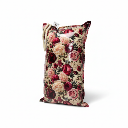 Almofada de Praia Floral Rosas