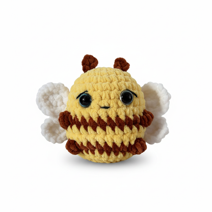 Amigurumi Abelha Castanha