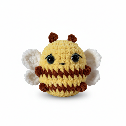 Amigurumi Abelha Castanha