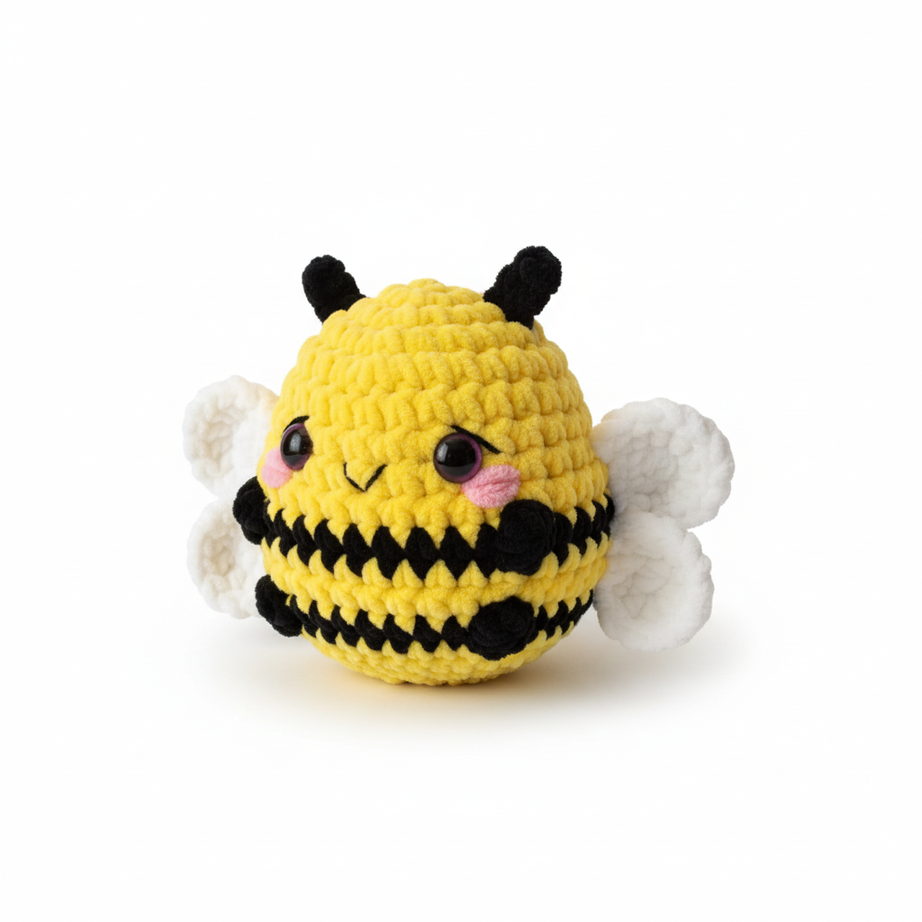 Amigurumi Abelha Preta