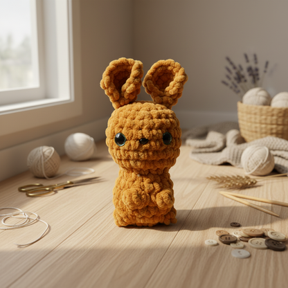 Amigurumi Coelho Mostarda