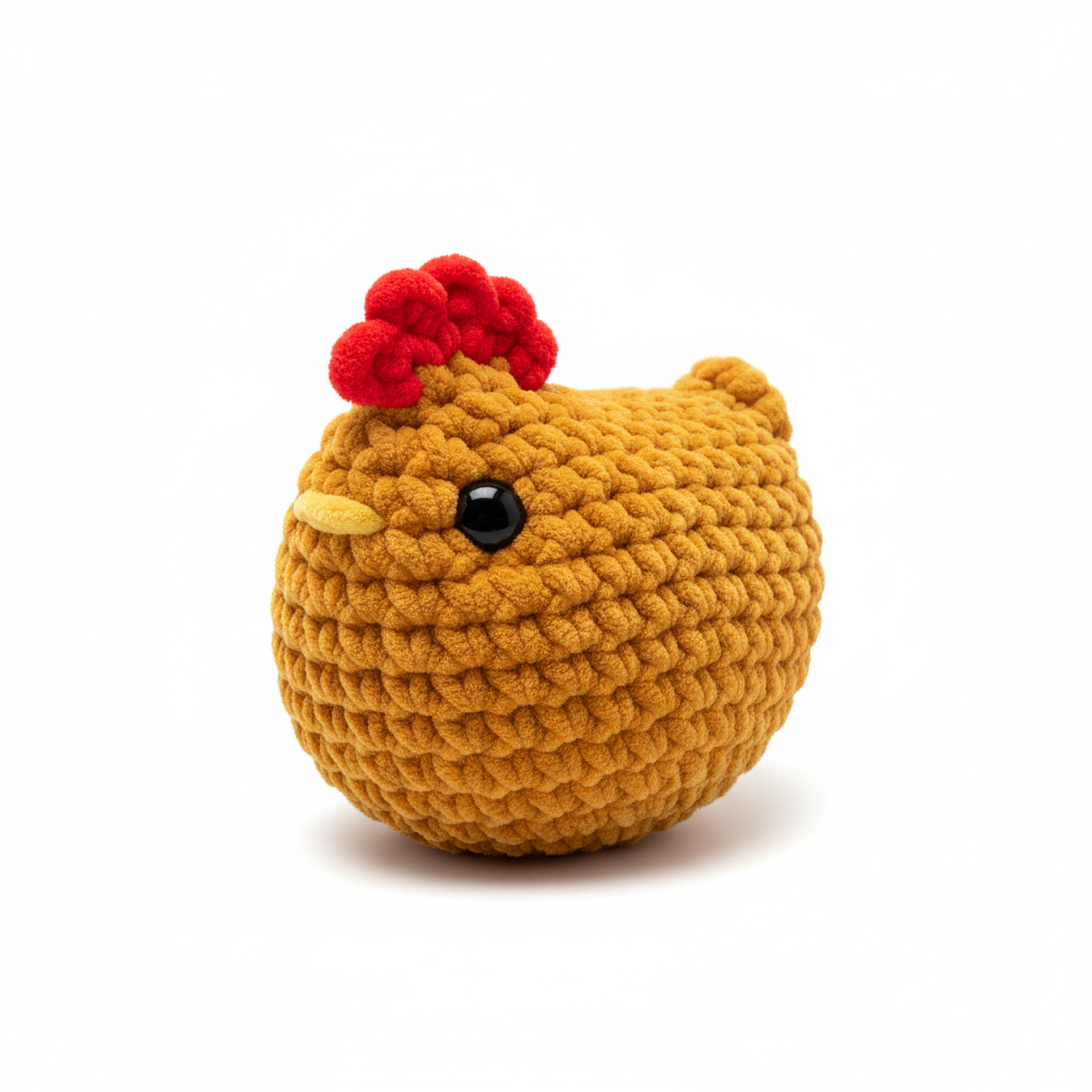 Amigurumi Galinha Mostarda