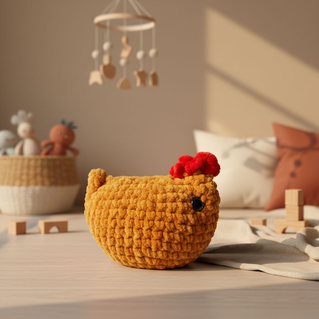 Amigurumi Galinha Mostarda