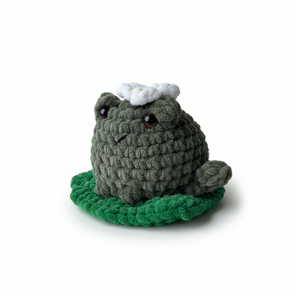 Amigurumi Sapo Verde Escuro