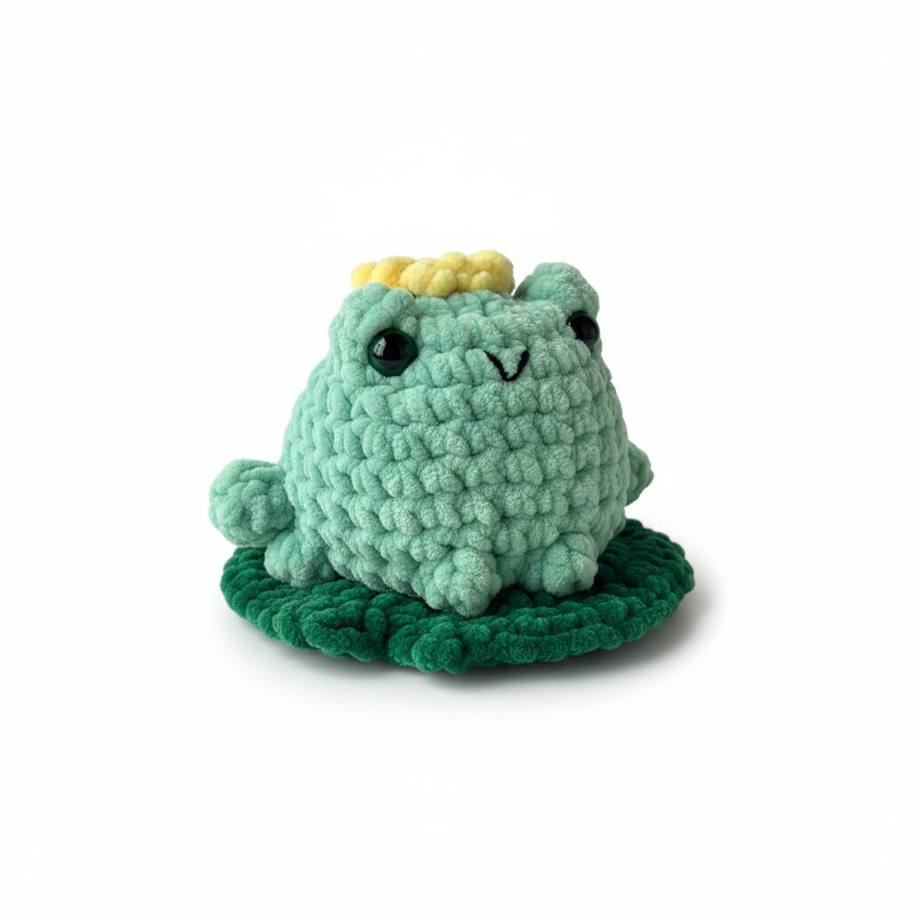 Amigurumi Sapo Verde Menta