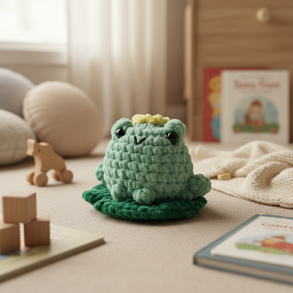 Amigurumi Sapo Verde Menta