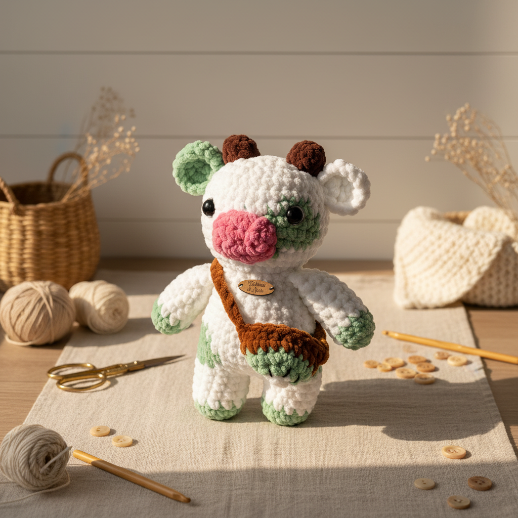 Amigurumi Vaca Kiwi