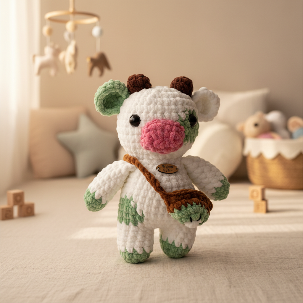 Amigurumi Vaca Kiwi