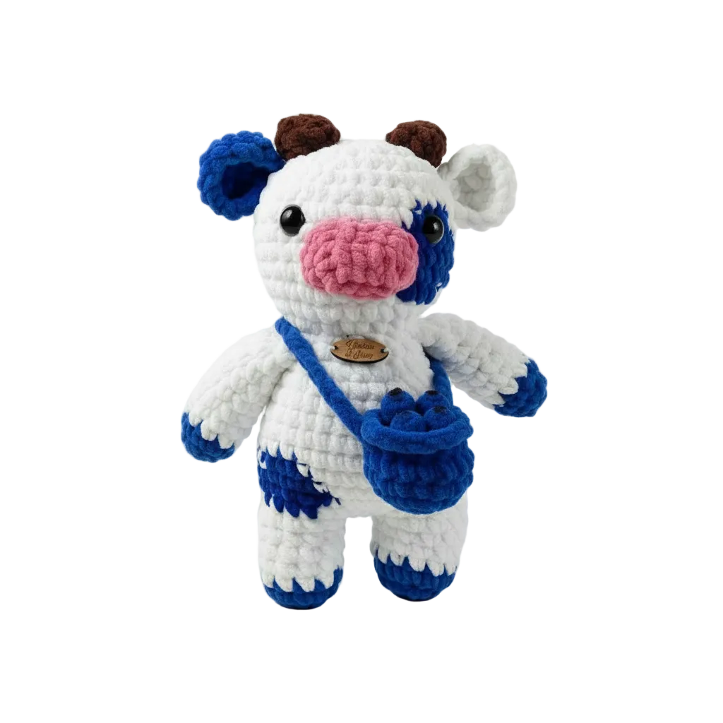 Amigurumi Vaca Mirtilo