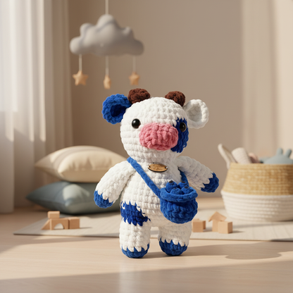 Amigurumi Vaca Mirtilo