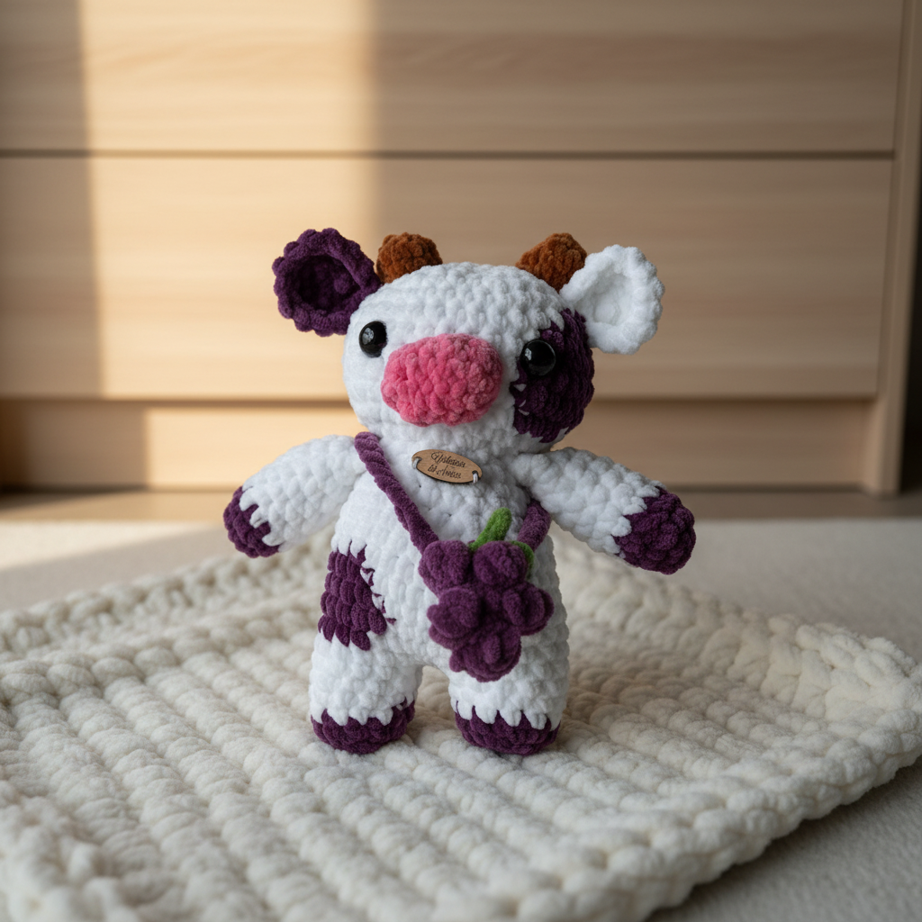 Amigurumi Vaca Uva