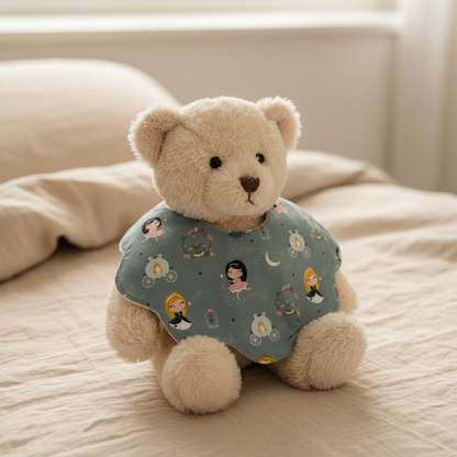Babete Flor – Princesas – Urso de Pelúcia Lifestyle