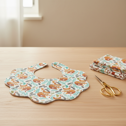 Babete Flor – Raposas – Atelier Lifestyle v2