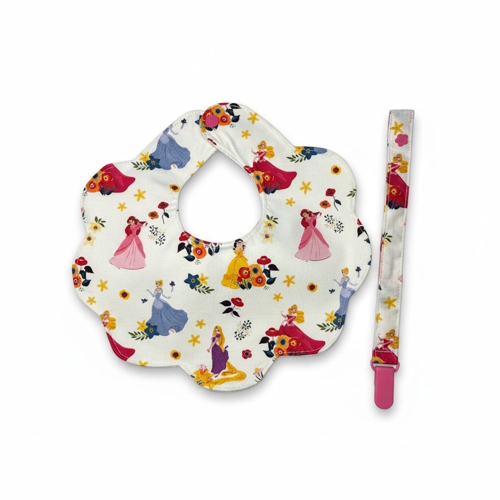 Babete Flor e Prende Chucha – Princesas Disney