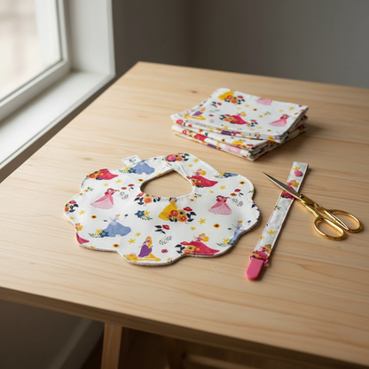 Babete Flor e Prende Chucha – Princesas Disney