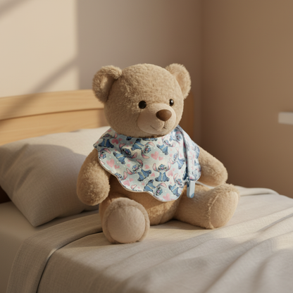 Babete Flor e Prende Chucha – Stitch