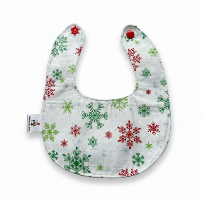 Babete P e Prende Chucha – Flocos Neve Verde e Vermelho