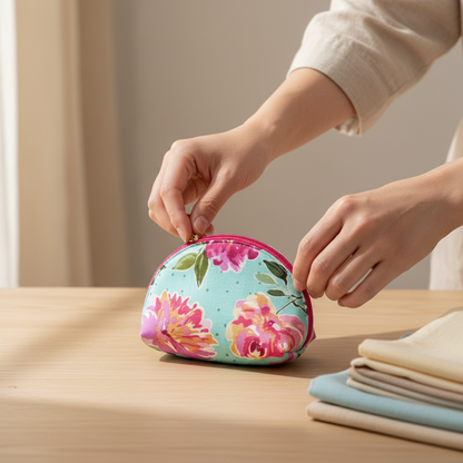 Bolsa DESTANY P Floral Azul