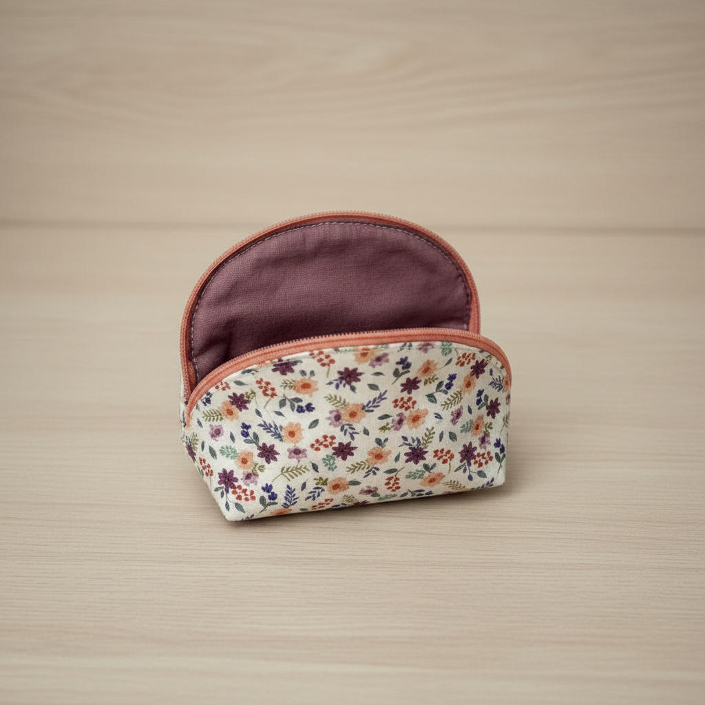 Bolsa DESTANY P Floral Salmão