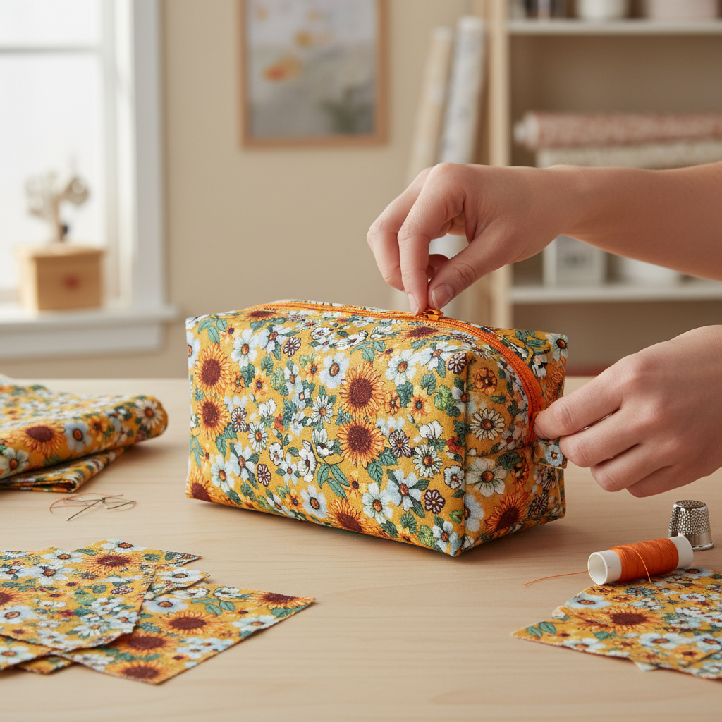 Bolsa ENCANTO Floral Laranja 