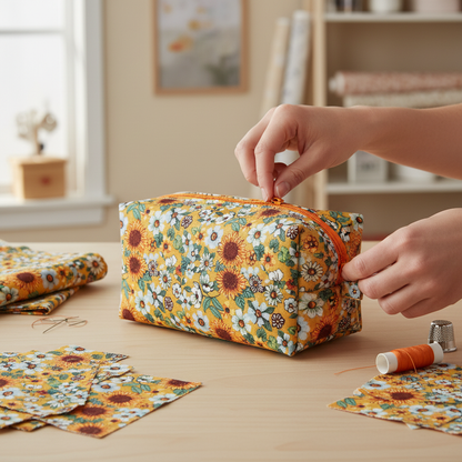 Bolsa ENCANTO Floral Laranja 