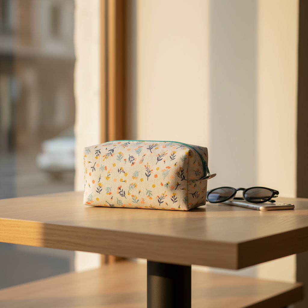 Bolsa ENCANTO Floral Turquesa