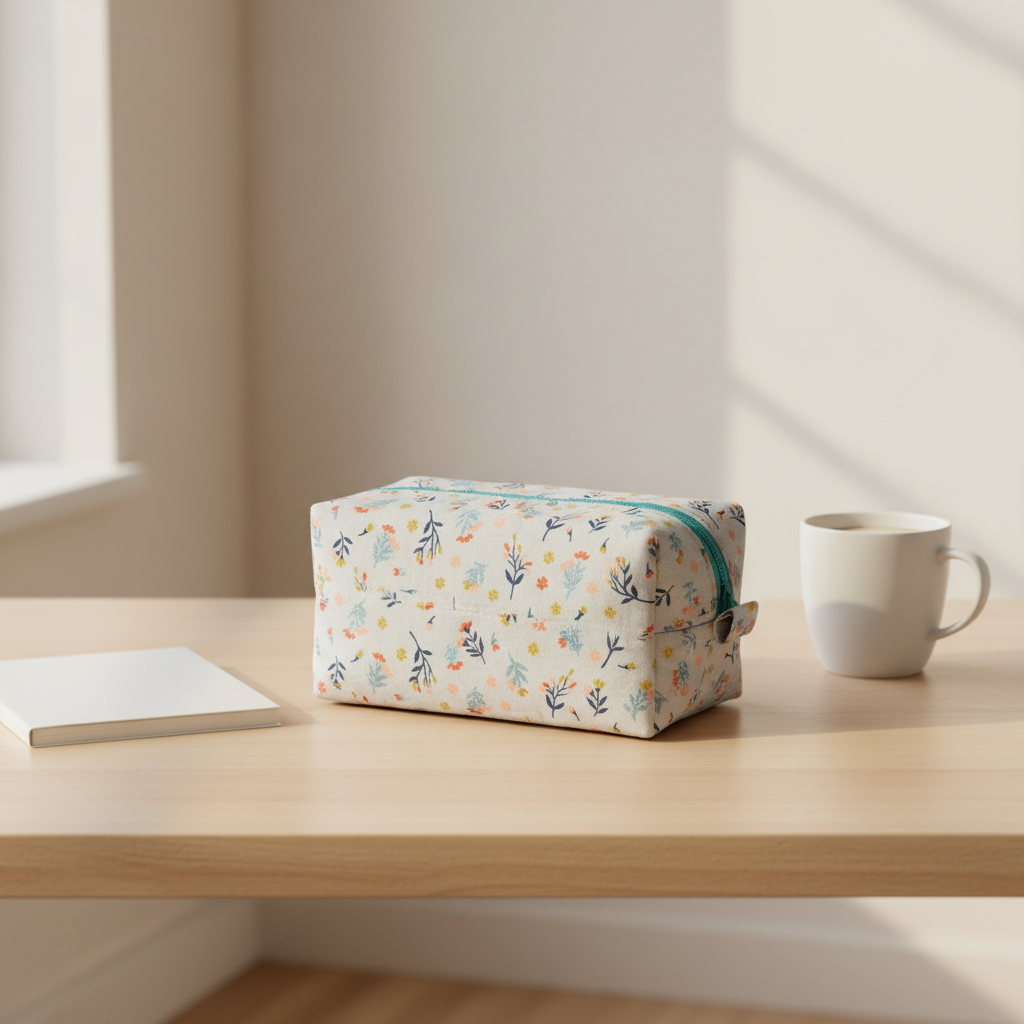 Bolsa ENCANTO Floral Turquesa