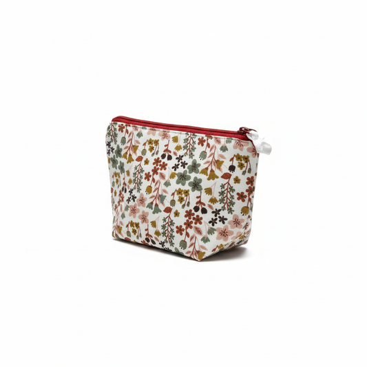 Bolsa JASMIM Floral Tons Terra 