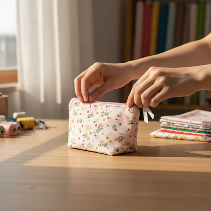 Bolsa JASMIM Rosa Floral
