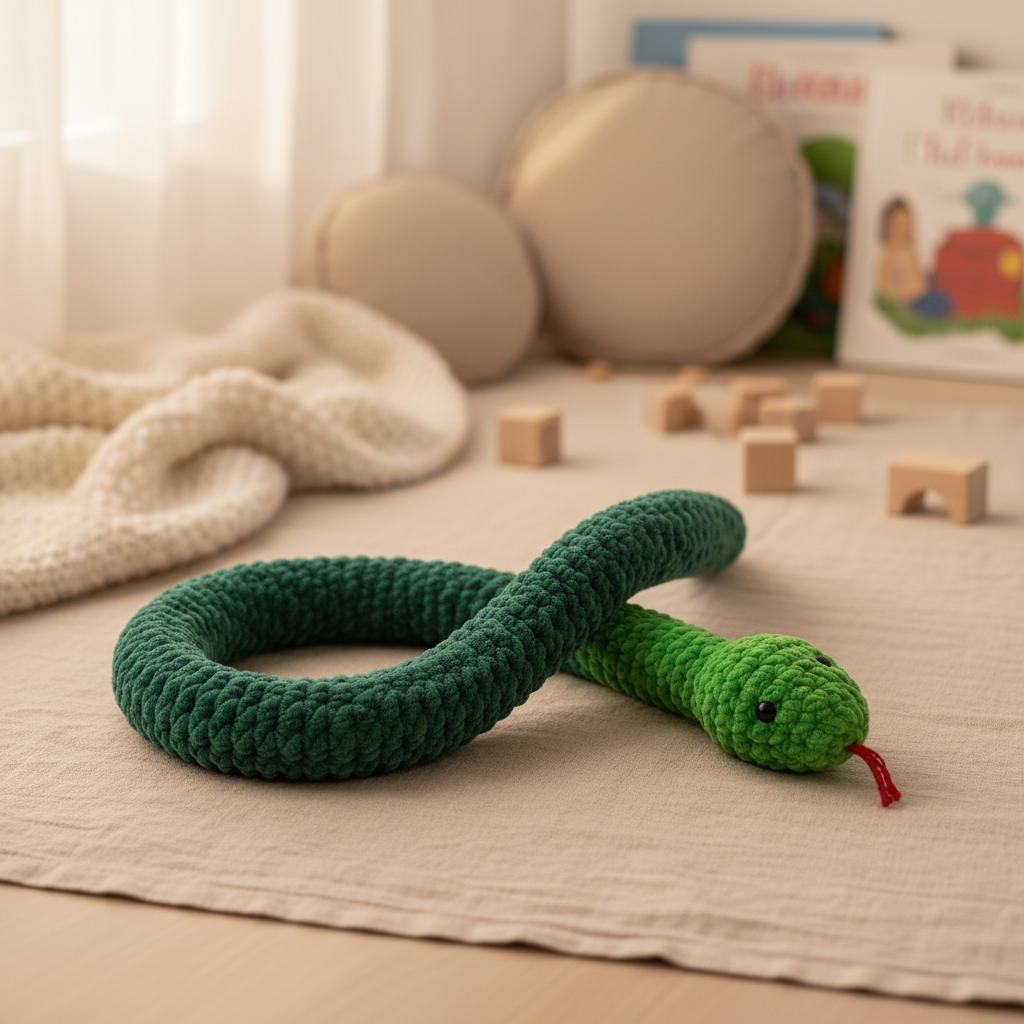 Cobra Amigurumi – Lifestyle Infantil v2