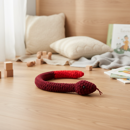 Cobra Amigurumi Lifestyle – Quarto Infantil