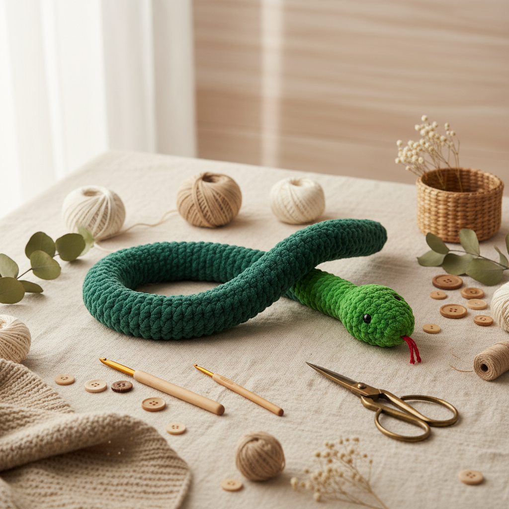 Cobra Amigurumi – Lifestyle