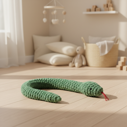 Lifestyle Amigurumi Cobra - Ambiente Infantil