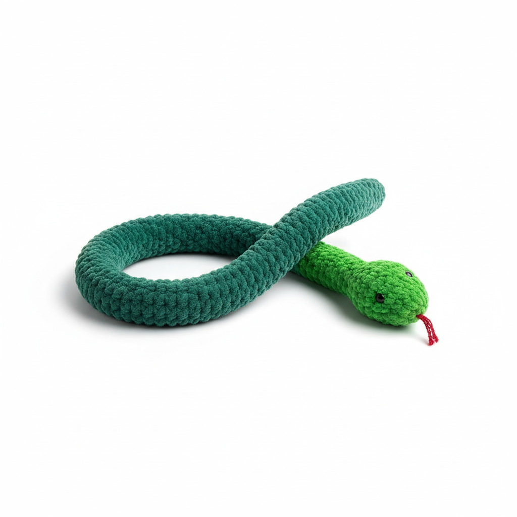 Cobra Verde Claro e Verde Escuro