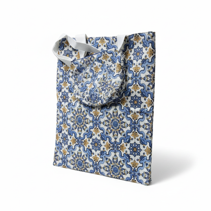 Tote-bag Azuleijos + bolsa