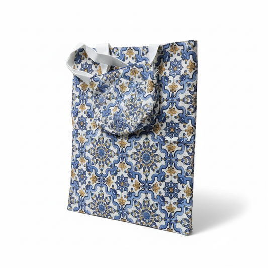 Tote-bag Azuleijos + bolsa