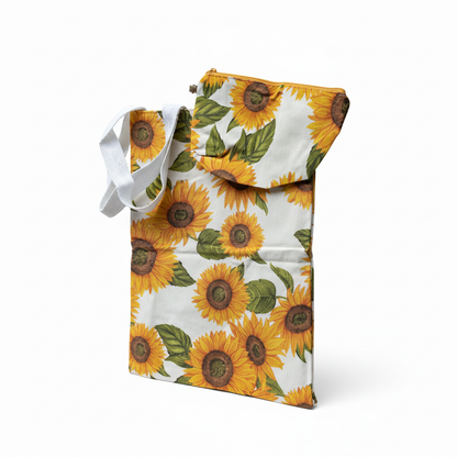 Tote-bag Girassois + bolsa